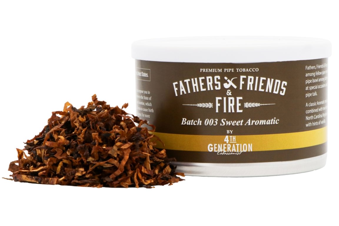 4th Generation Fathers, Friends & Fire Batch 003 Sweet Aromatic Pipe Tobacco