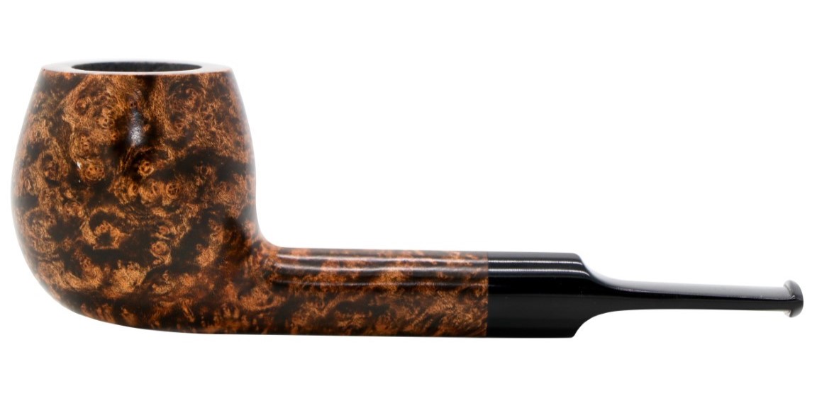 BriarWorks Classic Series Dark Smooth Apple Tobacco Pipe