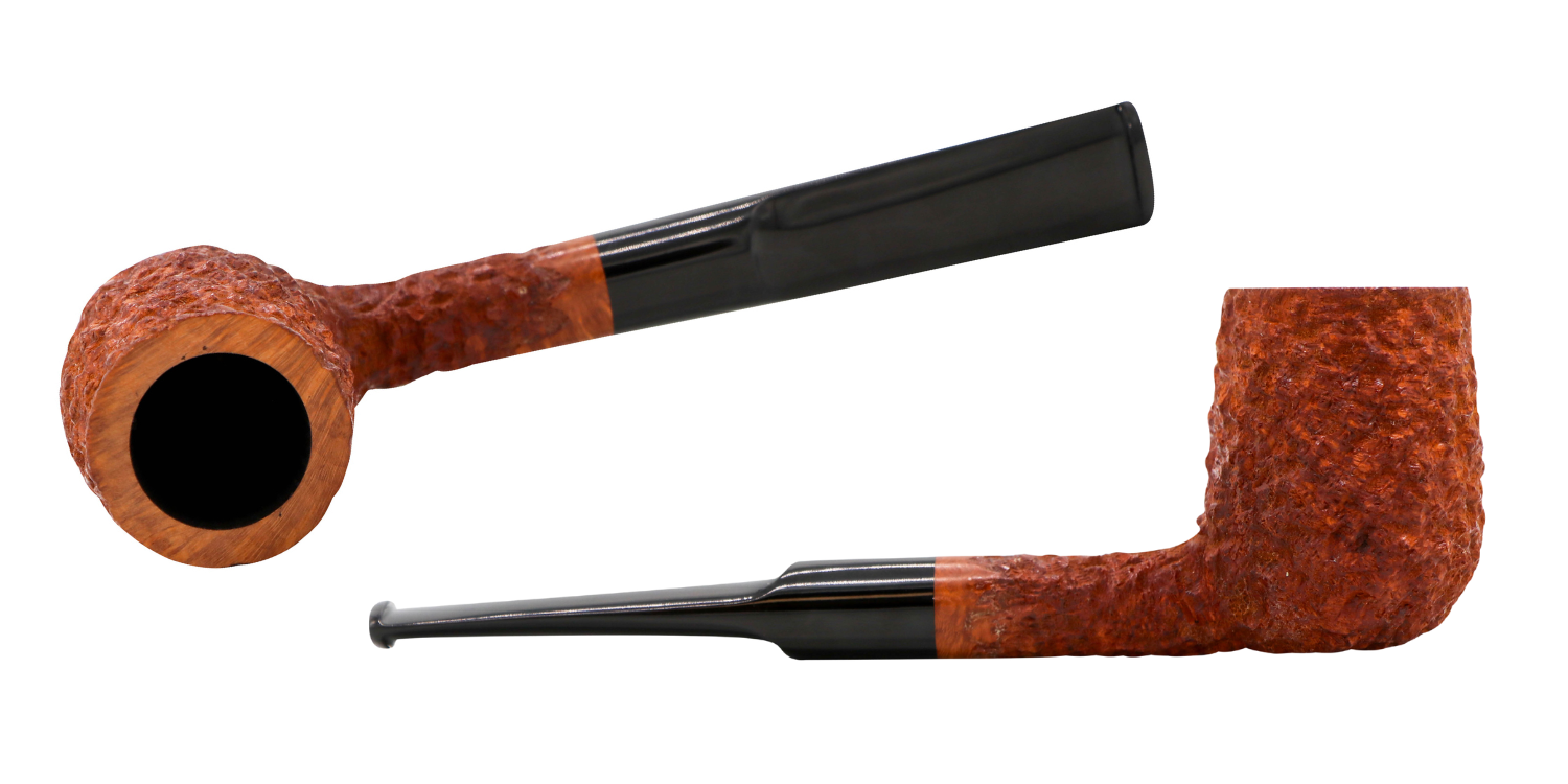 Glacier By Reum Rustic Billiard tobacco pipe